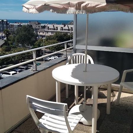 Studio Calme Avec Terrasse Vue Mer Pleneuf-Val-Andre Dış mekan fotoğraf