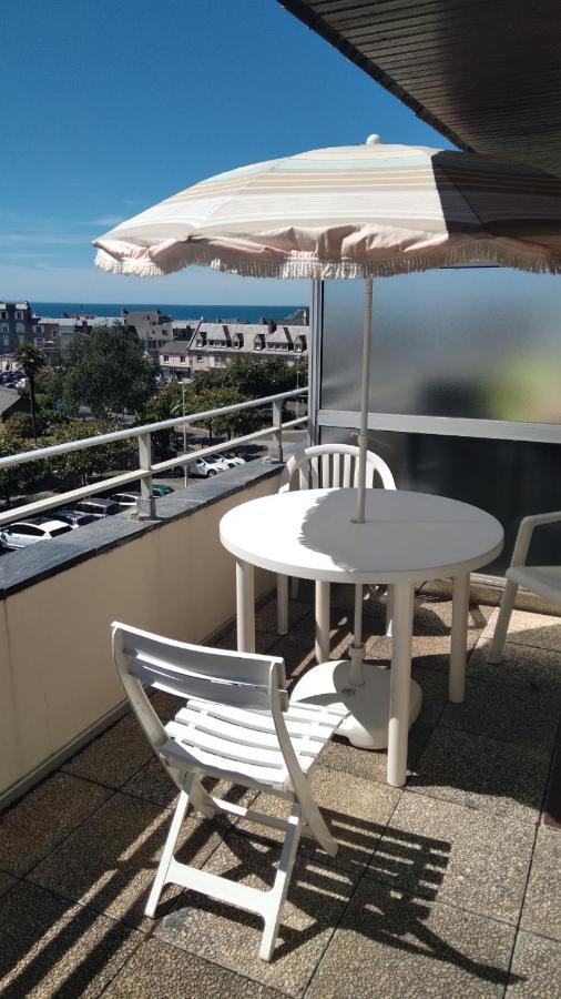 Studio Calme Avec Terrasse Vue Mer Pleneuf-Val-Andre Dış mekan fotoğraf